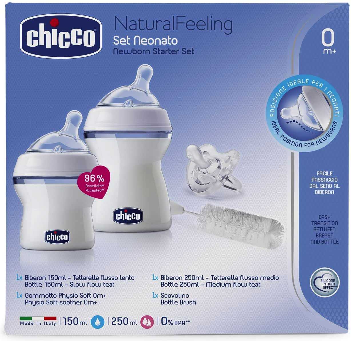 Chicco Natural Feeling First Starter Set 0m+